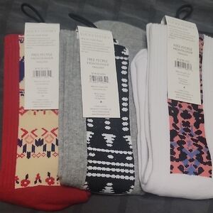 NWT Free People Movement Front Runner Socks (2 pairs)